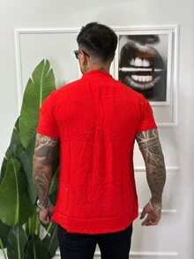 Men Shirts - Đỏ - Xem 2