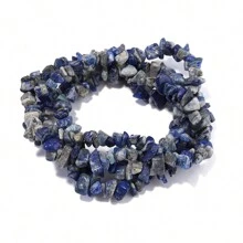 200pcs 5-8mm Natural Chips Stone Asymmetrical Beads Healing Crystal For DIY Bracelet Necklace Earrings Jewelry Making Material Accessories - Amazonite - View 9