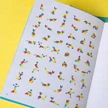 書本風格磁性拼圖七巧板 - 彩色 - 查看 8