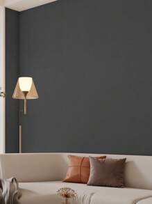 1 Rollo De Papel Tapiz Auto-adhesivo A Prueba De Agua Y Humedad Con Relieve 3d En Gris Oscuro Para Pared Del Dormitorio, Renovación De La Sala Del Dormitorio, Empalme Sin Costuras Con Decoración Del Hogar Minimalista Moderna Y Gruesa - Gris Oscuro - Ver 8