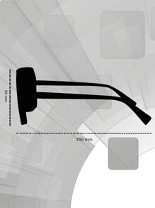 Lentes de Sol Unisex - Negro - Ver 6