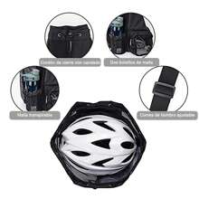 Mochila con cordón,bolsa de malla deportiva,mochila con cordón impermeable, con compartimento húmedo y seco,bolso natación,adecuado para entrenamiento deportivo, fitness, natación, surf - Negro - Ver 5