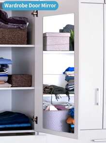 4入組正方形鏡子牆貼,自粘亞克力鏡子磁磚用於房間裝飾。無框鏡子貼紙適用於女孩房間,客廳,浴室,臥室等 - 銀色 - 查看 5