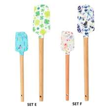 Set De 2 Espátulas De Silicona Resistentes Al Calor Y Fáciles De Limpiar, Incluyendo Tamaños Grande Y Pequeño - color - Ver 5