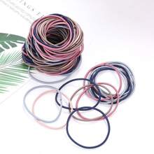 20入組一次性彈性髮圈,毛巾髮帶,髮飾套裝包括水滴款髮夾,雲朵造型髮針,適合作為禮物贈送 - 彩色 - 查看 12