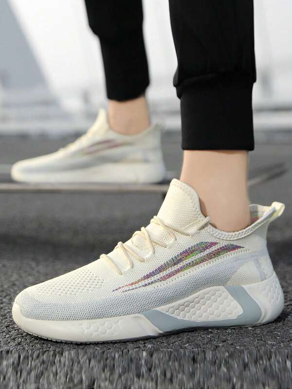 Large Size 46 47 Ultralight Running Casual Shoes For Men Breathable Men's Sneakers Fashion Jogging Trainers Platform Lace Up Male Sneaker