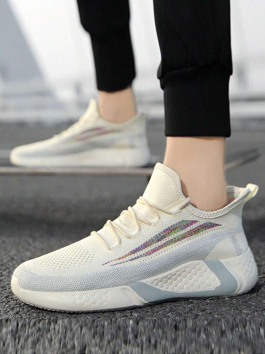 Large Size 46 47 Ultralight Running Casual Shoes For Men Breathable Men's Sneakers Fashion Jogging Trainers Platform Lace Up Male Sneaker