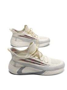 Large Size 46 47 Ultralight Running Casual Shoes For Men Breathable Men's Sneakers Fashion Jogging Trainers Platform Lace Up Male Sneaker