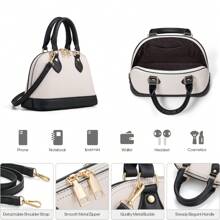 UKEIN Handbag Set, Purse Sets For Women, Tote Bag 4 Pcs, Fashion Purse Sets Women's Handbags The Tote Bag Handbags Sets - Black and White - View 2