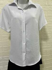 Women Blouses - trắng - Xem 2