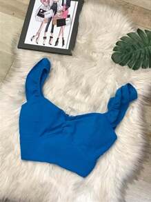 Women Tops - Màu xanh lam - Xem 1