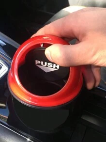 1入組多功能汽車垃圾桶汽車收納盒 - 彩色 - 查看 4