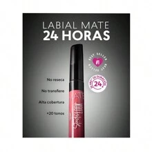 Labial Liquido Mate Tono Sangría de Larga duración CyZone - Sangria - Ver 4