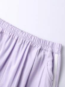 Annil Tween Girl Summer Wear Loose Feet Tie Cool Mosquito Proof Lightweight Pants