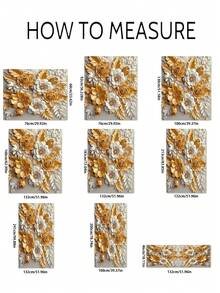 1片3d花紋印花窗簾 - 彩色 - 查看 2