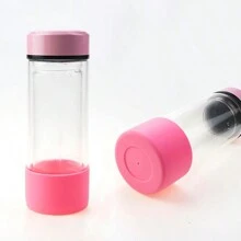 1pc Black Silicone Cup Sleeve For Diameter 7.5cm Cup, Anti-Slip, For 24-40oz Insulated Cup - Black - View 5