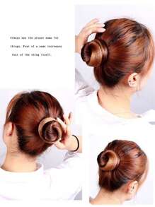 10 chiếc lưới tóc màu nâu siêu co giãn, vô hình, dùng để che búi tóc giả, lót tóc giả cho vũ công/tiếp viên hàng không/y tá, dây buộc tóc, kẹp tóc đuôi ngựa, dây chun buộc tóc, dây chun giữ tóc, phụ kiện tóc làm đẹp tại nhà - màu nâu - Xem 5