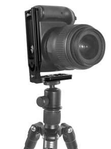 1 Pièce Plaque De Dégagement Rapide En Forme De L En Alliage D'aluminium Pour La Prise De Vue Verticale De La Caméra Dslr, Compatible Avec Dji Ronin Et Zhiyun Crane