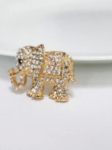 Women's Brooch - voi vàng - Xem 2