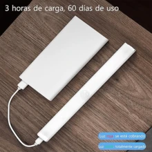 LED Stair Light Closet Lamp With Motion Sensor, Adhesive, USB Rechargeable Night Wall Lamp Light For Student Dorm Lights, Home Office, Bedroom - Yellow - View 7
