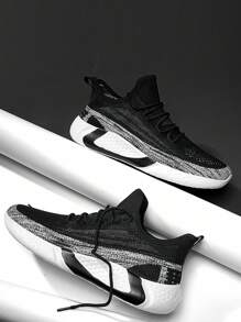 Large Size 46 47 Ultralight Running Casual Shoes For Men Breathable Men's Sneakers Fashion Jogging Trainers Platform Lace Up Male Sneaker