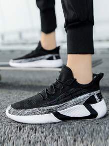 Large Size 46 47 Ultralight Running Casual Shoes For Men Breathable Men's Sneakers Fashion Jogging Trainers Platform Lace Up Male Sneaker