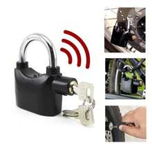 Candado Con Alarma De Alta Seguridad multiusos - Negro - Ver 1