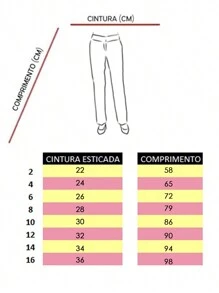 Calça Jeans Wide Leg Estampada Pantalona Infantil Juvenil Promoção - Lavagem Média - Visão 10