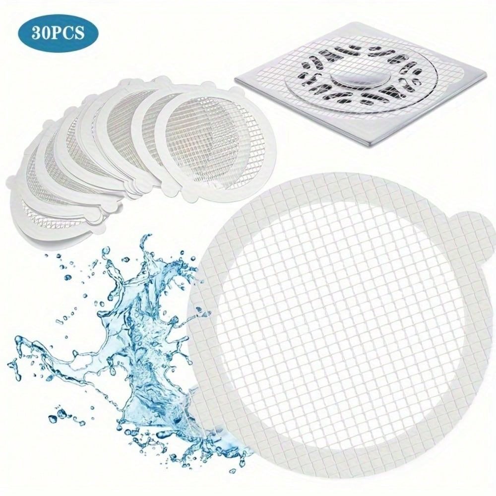 10 pieces Disposable Shower drain Trap, mesh shower drain cover
