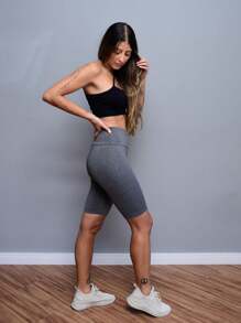 Women Shorts - Xám - Xem 8