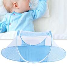 Maya de Cuna Plegable Trasparente, mosquitera bloqueo de luz para bebes - Multicolor - Ver 1