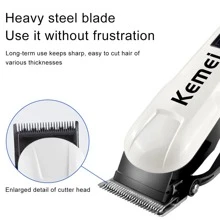 Kemei Kemi USB Direktverkauf KM-809A Elektrischer Haarschneider, Wiederaufladbar, Großhandel LCD Anzeige
