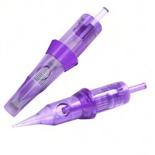 10pcs/box 1013RM Size Purple Professional Disposable Tattoo Cartridges Needle Permanent Eyebrow Lip Makeup Needles For Tattoo Machine Pen - Purple - View 8