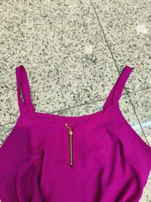 Women Tank Tops & Camis - Purple - View 3