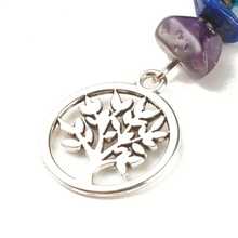 1入組7輪喉輪吊墜,用於鑰匙扣製作,七色碎石珠與分光環鍊合金吊墜鑰匙扣,珠寶製作配件禮品製作 - 彩色 - 查看 4