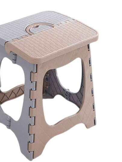 Tamborete dobrável portátil plástico multiuso para adultos, tamborete resistente do banheiro, apoio para os pés