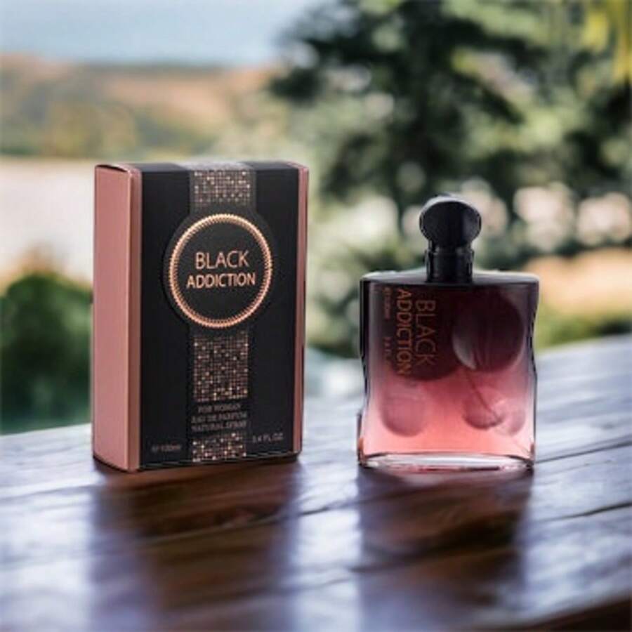 Perfume Fragrance For Women Black Addiction 100ml High Concentration And Long Lasting Elegant Fresh Youthful Aroma - 甜美風 - 查看 1