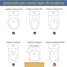 Asiento para inodoro con escalón pink,asiento de entrenamiento para ir al baño con escalera ajustable plegable con protector contra salpicaduras y asas para niños pequeños - Rosa - Ver 5