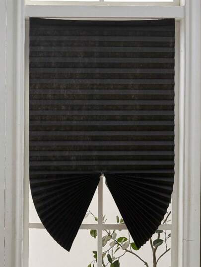 1قطعة ستارة متجعدة معتمة بدون ثقب، ستارة نافذة متجعدة حديثة من البوليستر، سهلة القطع والتركيب، تعتيم الغرفة، (طول 60 سم * عرض 150/180 سم، طول 90 سم * عرض 150/180 سم) ستائر متجعدة لاصقة، ستائر معتمة للغرف من قماش بدون حبال للمكتب، غرفة النوم، غرفة المعيشة، المطبخ، الحمام