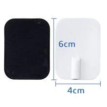 20入組耐用黏性矽膠貼片電極片 4x6cm矽膠電極墊片 2mm插針長效凝膠按摩墊矽橡膠電極肌肉刺激器,適用於tens Ems脈衝按摩器 - 20 件 4x6 厘米 - 查看 4