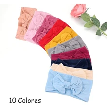 10 piezas de diademas de nailon para niña recién nacida, lazos para el cabello, accesorios para el cabello para bebés, niñas, recién nacidos, regalo de amor para el Día de San Valentín - Multicolor - Ver 3