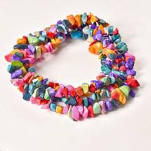 200pcs 5-8mm Natural Chips Stone Asymmetrical Beads Healing Crystal For DIY Bracelet Necklace Earrings Jewelry Making Material Accessories - Amazonite - View 23