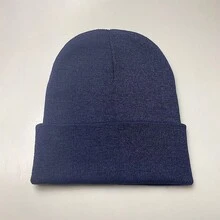 1 Miếng Nam Mùa Đông Trở viền Mũ Beanies , Nylon Dệt kim Ngoài trời Không vành Mũ - màu đen - Xem 4