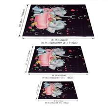 1pc Animal Patterned Coral Fleece Blanket, Soft & Warm Abstract Print Sofa, Air-Conditioning & Bed Blanket Suitable For All Seasons - Multicolor - View 2