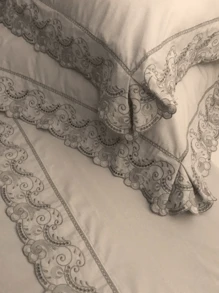 Sheet Sets with Pillowcases - 灰色 - 查看 1