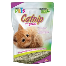 Fancy Pets Catnip para Gato o Hierba Gatera con 28 Gramos - Verde militar - Ver 1
