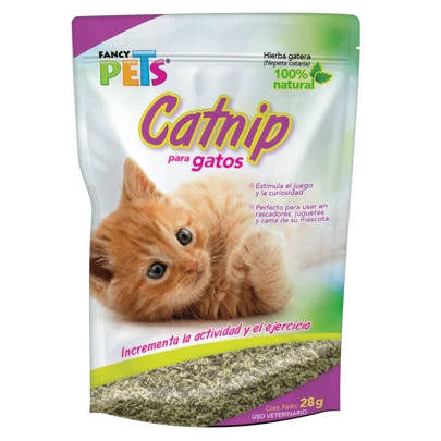 Fancy Pets Catnip para Gato o Hierba Gatera con 28 Gramos