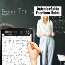 Tabla Portapapeles Con Calculadora Y Almacenamiento Apertura Lateral, Portapapeles Oficio Colgante Para Enfermeras, Contratistas, Trabajador, Profesores, Oficina - Negro - Ver 3