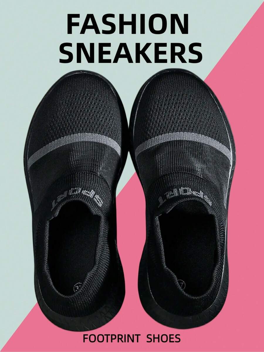 男士時尚實心底板運動鞋,黑色爸爸包運動跑步鞋,適用於跑步、步行、運動