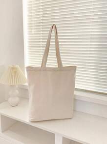 Letter Pattern Printing Large Capacity Summer Shopping Bag, Printed Casual Tote Bag, Reusable Fashion Backpack, Multifunctional Handbag,Canvas Shopping Bag,Women's Letter Print Tote Bag, Canvas Shoulder Bag, Large Capacity Shopping Bag,Simple Fashionable Pattern Canvas Bag, Portable Shopping Bag, Lightweight Multifunctional Shoulder Bag, Tote Bags For Students, Multiple Compartments, Perfect For Beach, School, Work & Daily Use, Literary School Bag & Book Bag For Women Or Students, Perfect For Books, Shopping, Back To School And More, Literary School Bag For Teens
